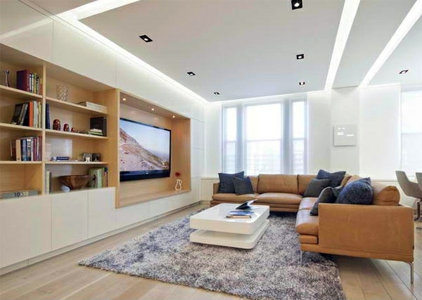 TV room wall in modern living room - 15 Inspiring Examples TV room wall in modern living room - 15 Inspiring Examples