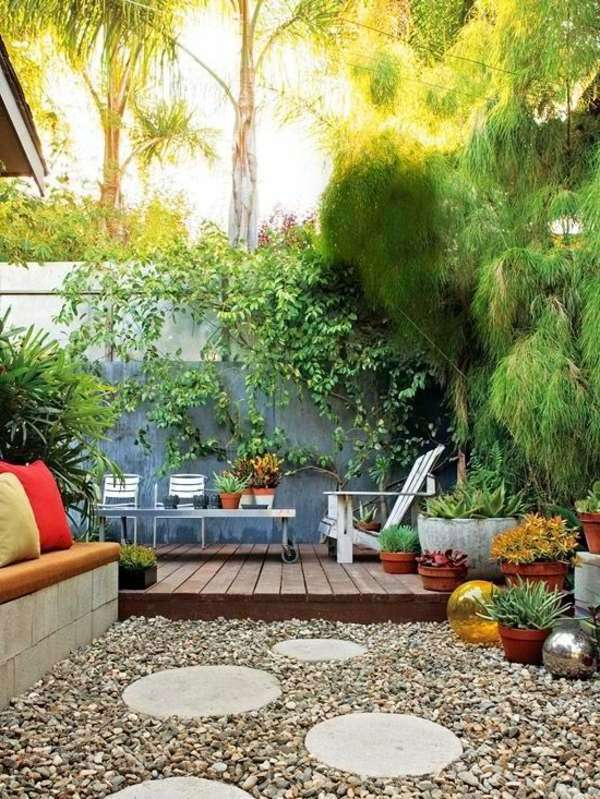 landscaping with gravel and stones – 25 garden ideas for