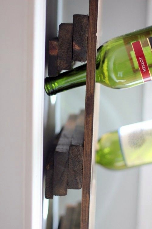 Craft ideas, as you could easily build a wine rack
