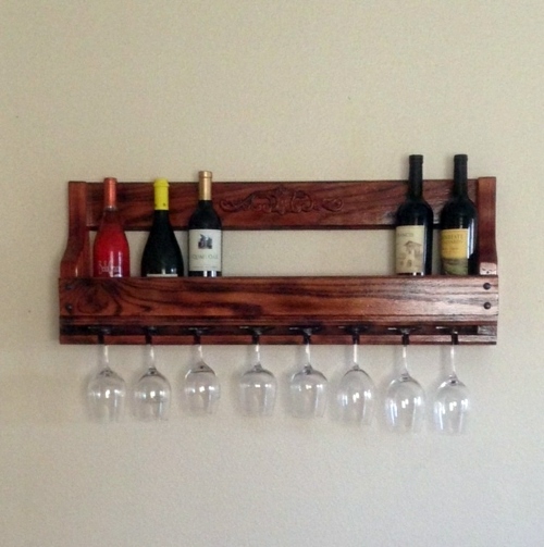 Craft ideas, as you could easily build a wine rack Craft ideas, as you could easily build a wine rack