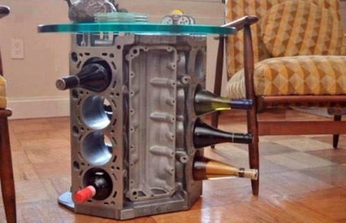 Craft ideas, as you could easily build a wine rack Craft ideas, as you could easily build a wine rack