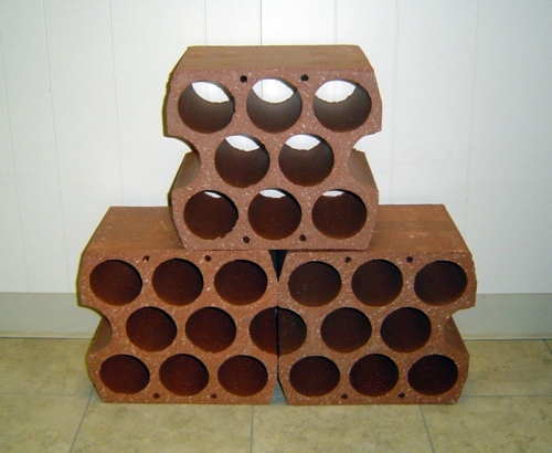 Craft ideas, as you could easily build a wine rack Craft ideas, as you could easily build a wine rack