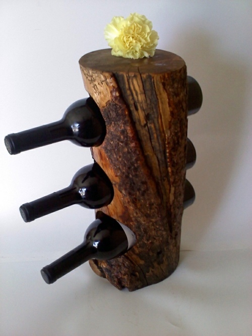 Craft ideas, as you could easily build a wine rack Craft ideas, as you could easily build a wine rack