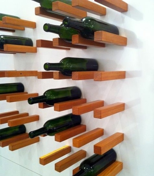 Craft ideas, as you could easily build a wine rack Craft ideas, as you could easily build a wine rack