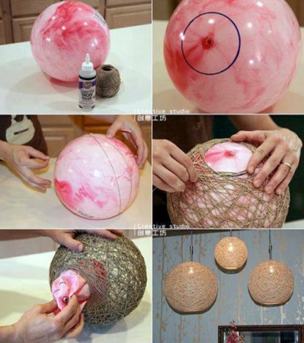 Of decoration itself - DIY projects from reusable materials Of decoration itself - DIY projects from reusable materials