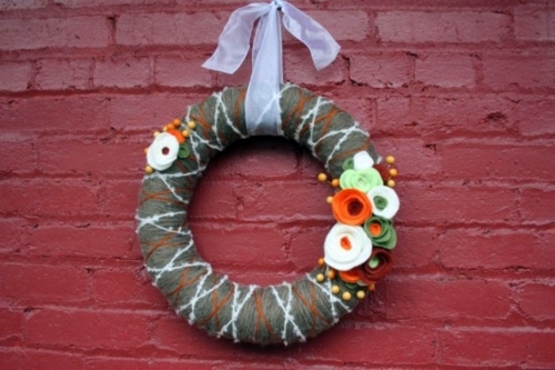 35 Decorating ideas for a homemade autumn door wreath 35 Decorating ideas for a homemade autumn door wreath