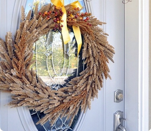 35 Decorating ideas for a homemade autumn door wreath 35 Decorating ideas for a homemade autumn door wreath