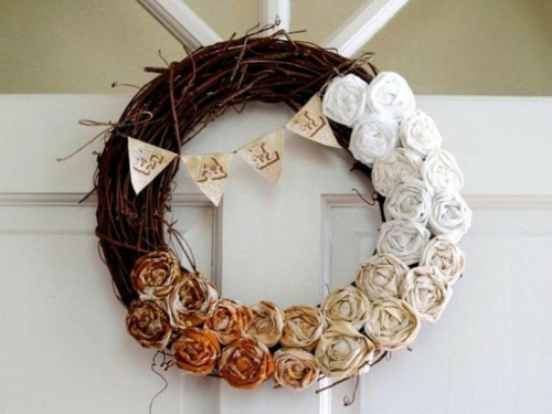 35 Decorating ideas for a homemade autumn door wreath 35 Decorating ideas for a homemade autumn door wreath