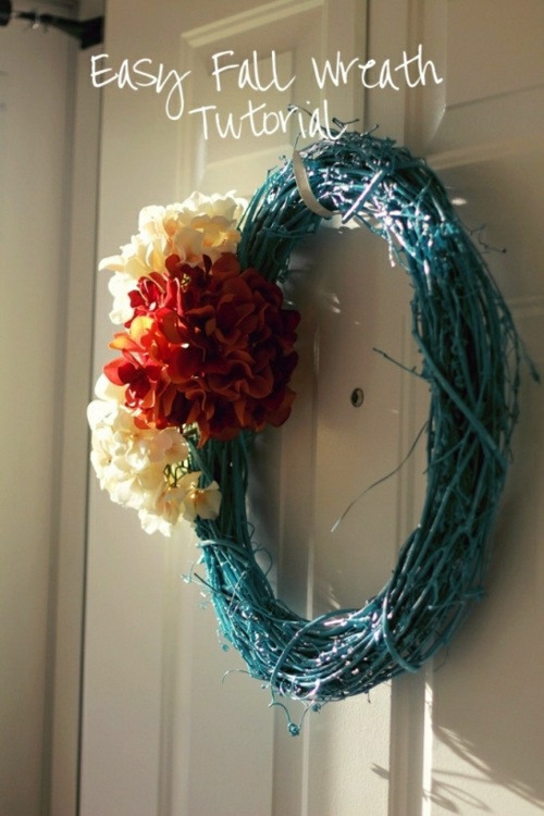 35 Decorating ideas for a homemade autumn door wreath 35 Decorating ideas for a homemade autumn door wreath