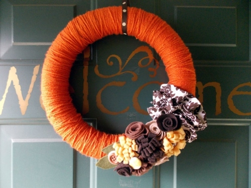 35 Decorating ideas for a homemade autumn door wreath 35 Decorating ideas for a homemade autumn door wreath