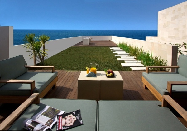 Roof terrace design ideas, examples and important aspects ...