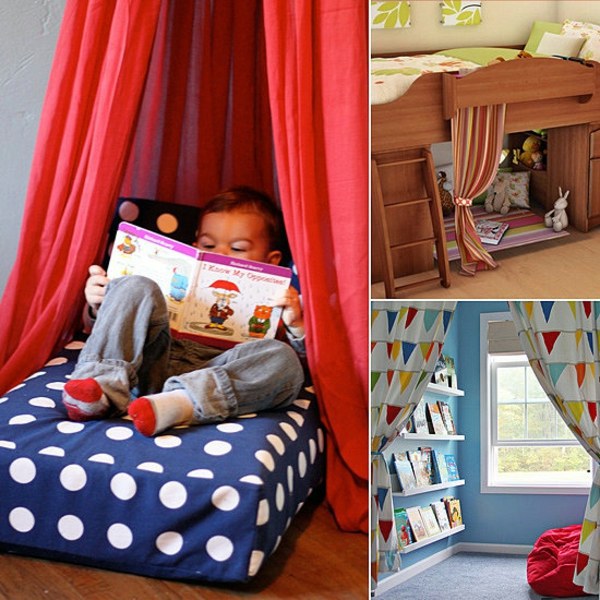 Cozy corner in the nursery ergonomics and comfort for the little ones