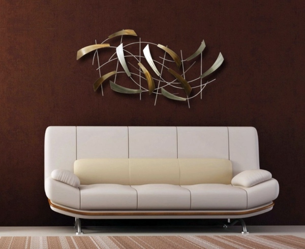 Wall color shades of brown - earthy, natural coziness at home Wall color shades of brown - earthy, natural coziness at home