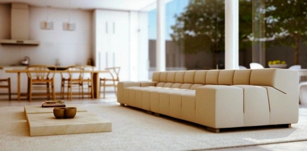 Attractive combination of living and dining room Attractive combination of living and dining room