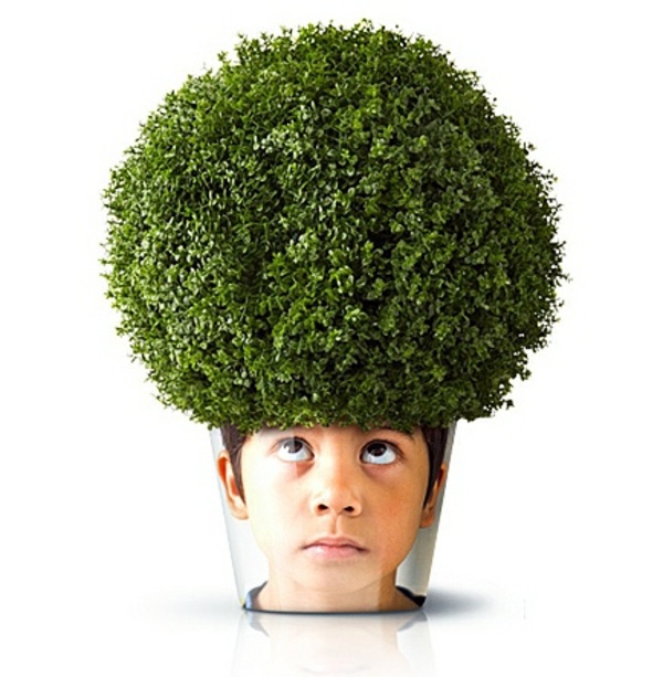 Möbel - Modern Planters with Face - Funny cool decoration ideas