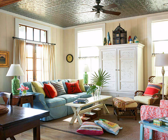 20 decorating ideas for family-friendly living room ...