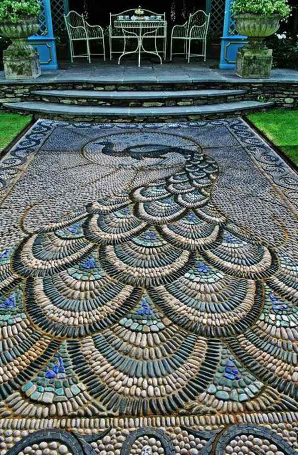 Creative design rock garden - 30 frames and custom garden ideas Creative design rock garden - 30 frames and custom garden ideas