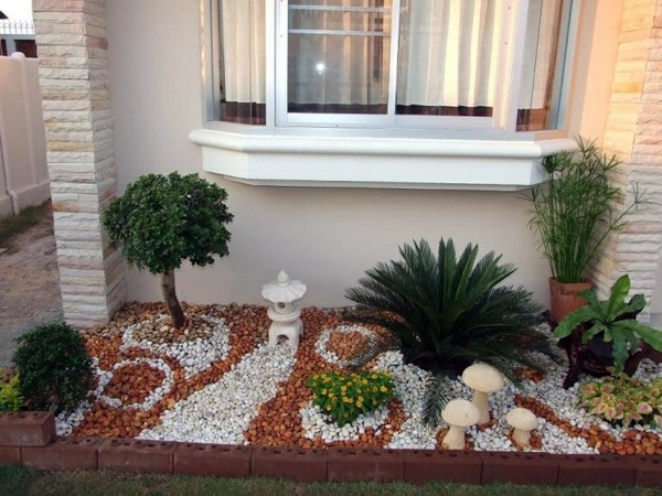 Creative design rock garden - 30 frames and custom garden ideas Creative design rock garden - 30 frames and custom garden ideas