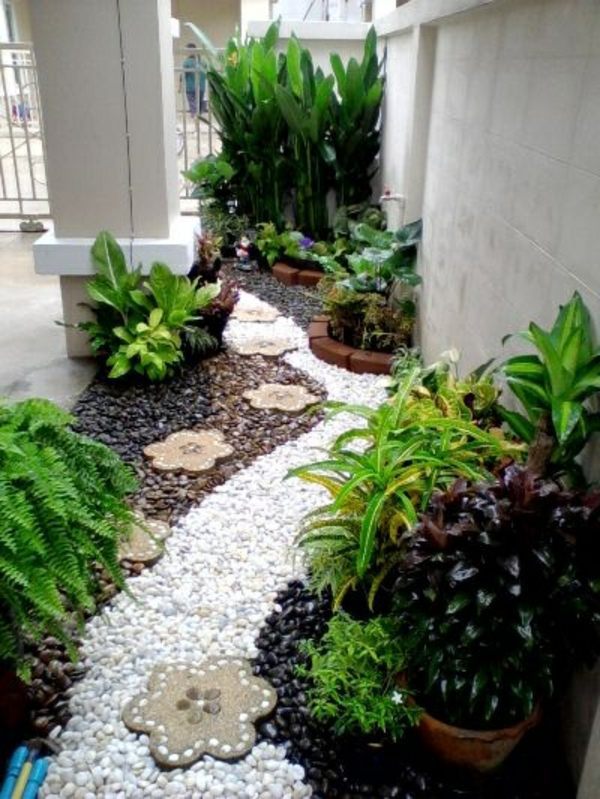 Creative design rock garden - 30 frames and custom garden ideas Creative design rock garden - 30 frames and custom garden ideas