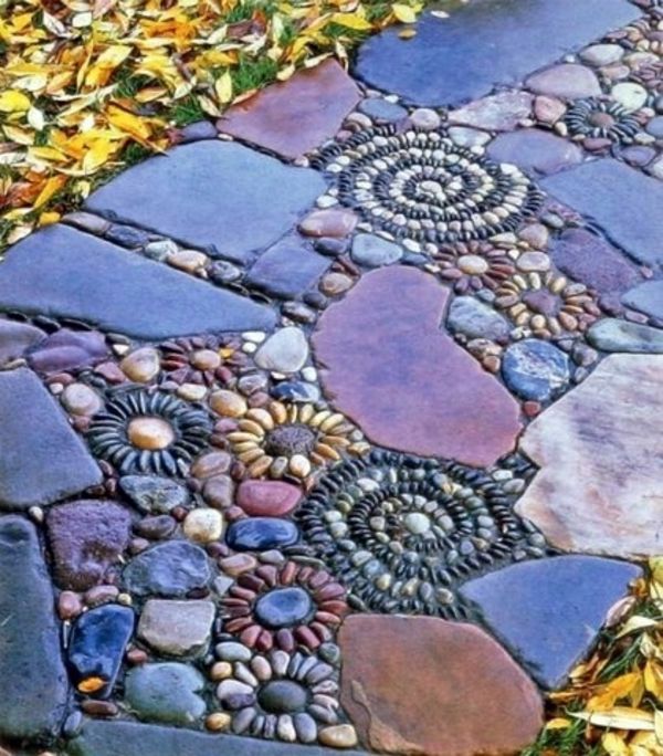 Creative design rock garden - 30 frames and custom garden ideas Creative design rock garden - 30 frames and custom garden ideas