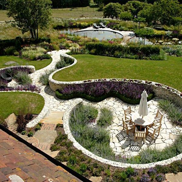 Creative design rock garden - 30 frames and custom garden ideas Creative design rock garden - 30 frames and custom garden ideas