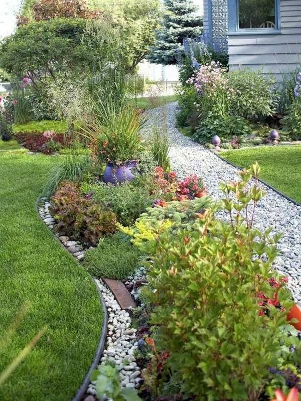 Creative design rock garden - 30 frames and custom garden ideas Creative design rock garden - 30 frames and custom garden ideas