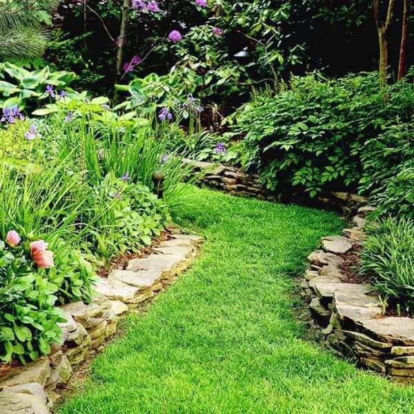 Creative design rock garden - 30 frames and custom garden ideas Creative design rock garden - 30 frames and custom garden ideas