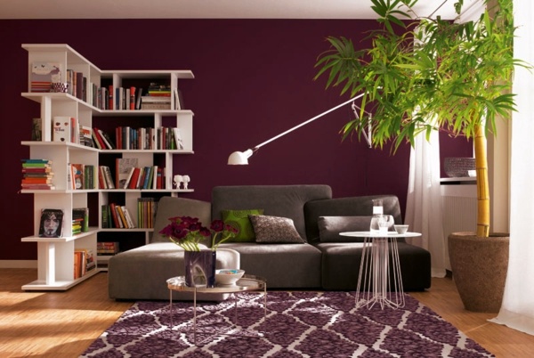 Modern Wall Design wall color berry – trendy shades for a modern wall design Modern Wall Design wall color berry – trendy shades for a modern wall design