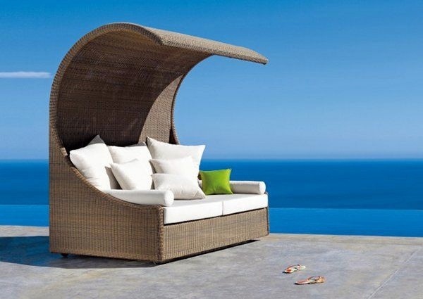 25 Открытый ротанга - Мебель для комнаты отдыха из ротанга и плетеная