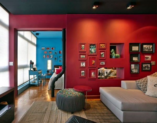color design apartment interior ideas full of flavor interior