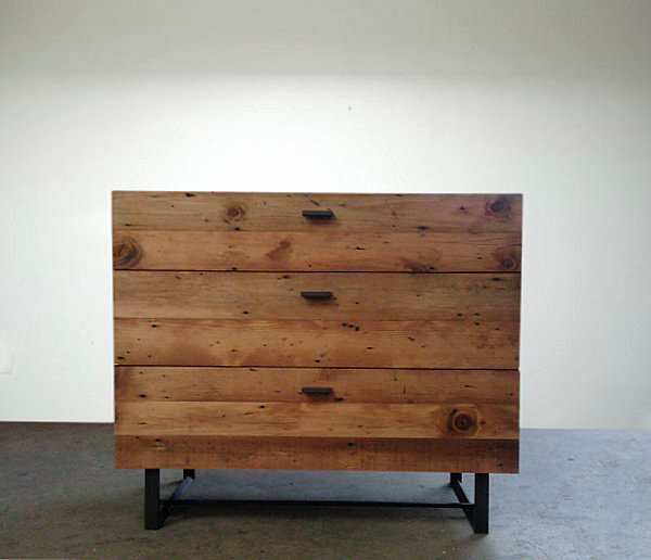 Original furniture made from used wood - 12 inspirational ideas for your home