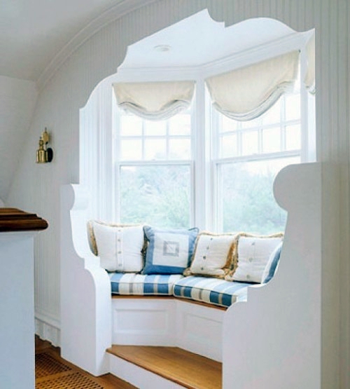window bay seat bench curved windows cool decoration niche interior seats landing nook arched architectural around decorating benches fenetre area