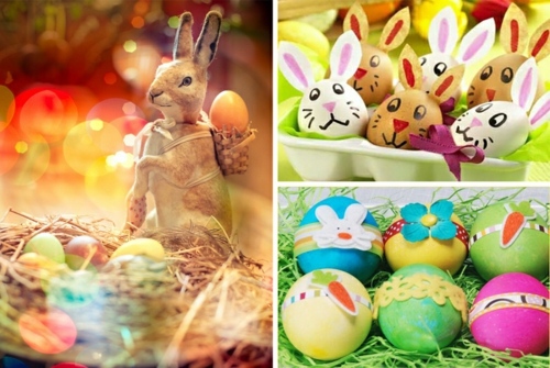 40 decorating ideas for Easter decoration with Easter eggs 40 decorating ideas for Easter decoration with Easter eggs