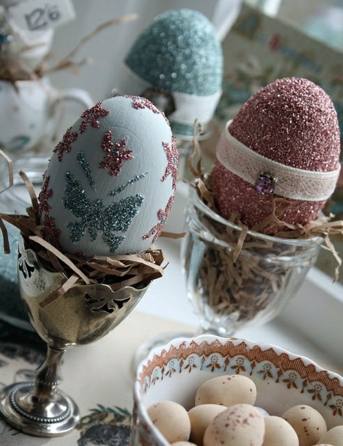 40 decorating ideas for Easter decoration with Easter eggs 40 decorating ideas for Easter decoration with Easter eggs