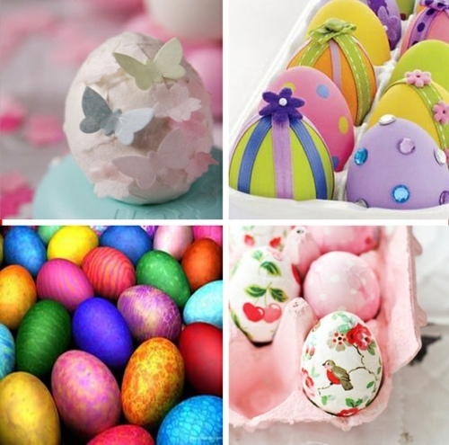 40 decorating ideas for Easter decoration with Easter eggs 40 decorating ideas for Easter decoration with Easter eggs