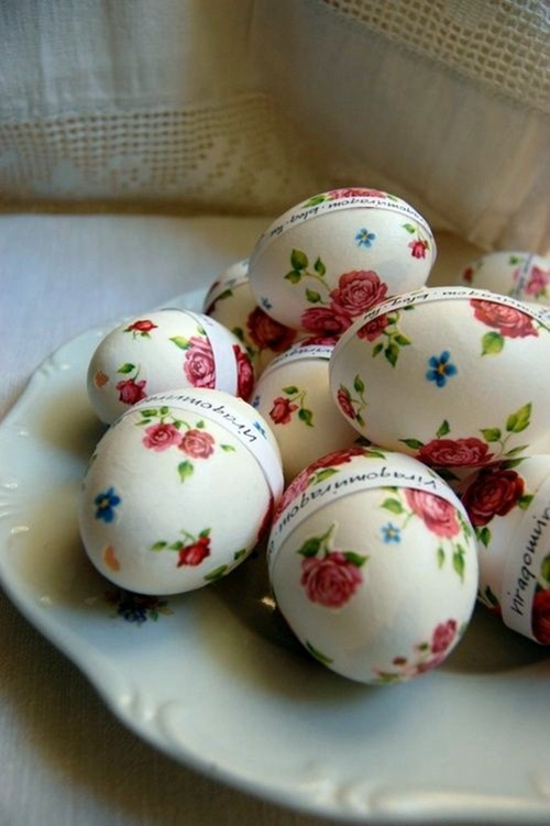 40 decorating ideas for Easter decoration with Easter eggs 40 decorating ideas for Easter decoration with Easter eggs