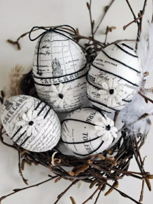 40 decorating ideas for Easter decoration with Easter eggs 40 decorating ideas for Easter decoration with Easter eggs
