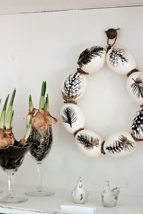 40 decorating ideas for Easter decoration with Easter eggs 40 decorating ideas for Easter decoration with Easter eggs