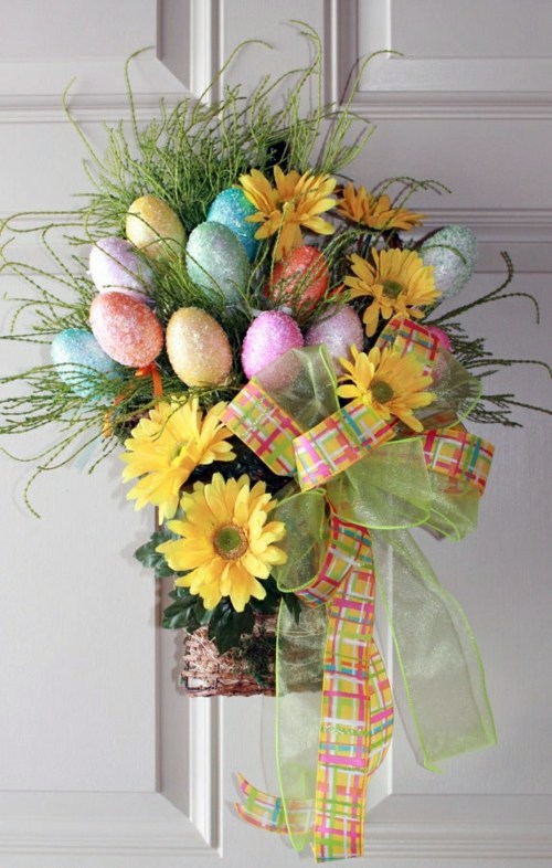 40 decorating ideas for Easter decoration with Easter eggs 40 decorating ideas for Easter decoration with Easter eggs
