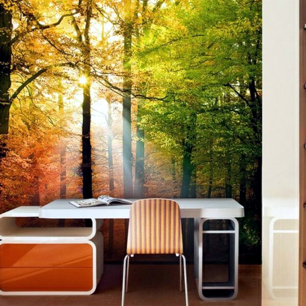Murals Forest Enjoy the tranquility of nature! Wall Murals with