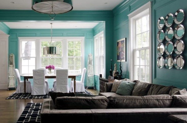 Wall Color Mint Green Gives Your Living Room A Magical