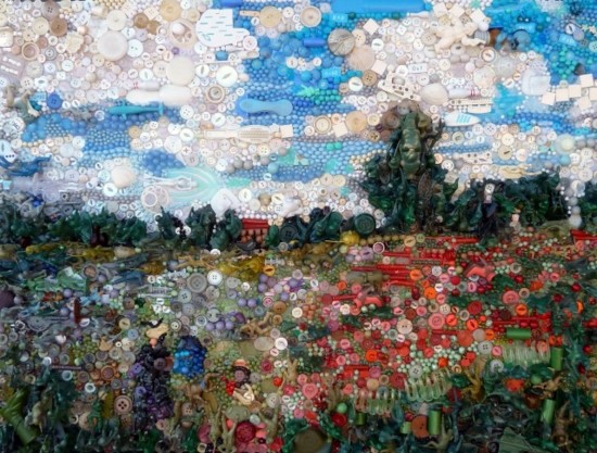 Contemporary art from recycled materials by Jane Perkins Contemporary art from recycled materials by Jane Perkins