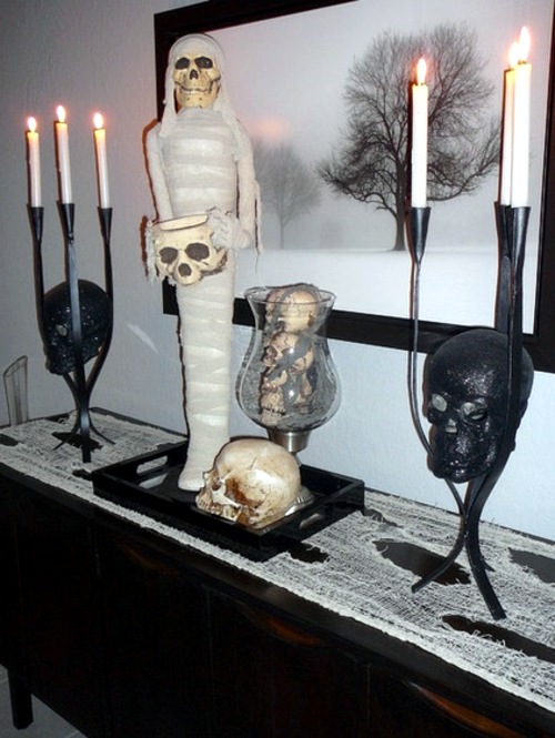 33 stylish and spooky ideas for halloween decorating