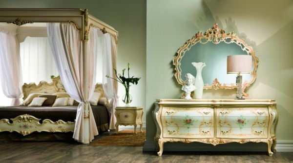 Baroque bedroom furniture - such as the nobles sleep ...