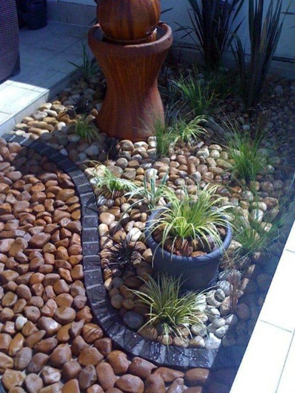 Landscaping with stones represents eternity | Interior ...