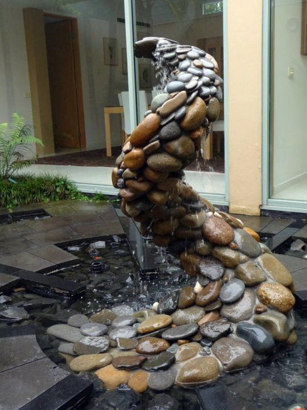 Landscaping with stones represents eternity Landscaping with stones represents eternity