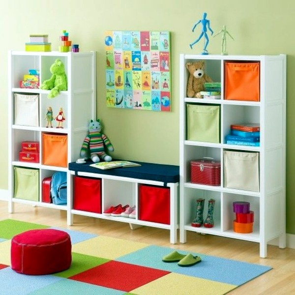 Kinderzimmer gestalten - Storage Nursery - practical design ideas
