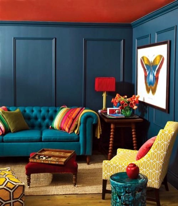 wall colors for living room 100 trendy interior design ideas for your wall decoration - Colorful Living Room wall colors for living room 100 trendy interior design ideas for your wall decoration - Colorful Living Room