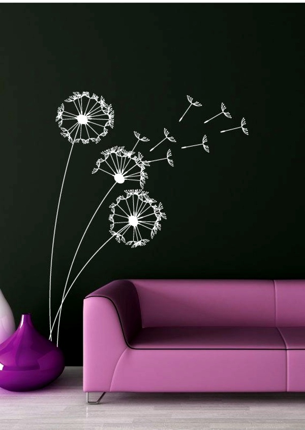 Marvelous Room Wall Design Ideas Part - 2: Black-white And Significantly Wall Colors For Living Room - 100 Trendy Interior Design Ideas For Your Wall Decoration