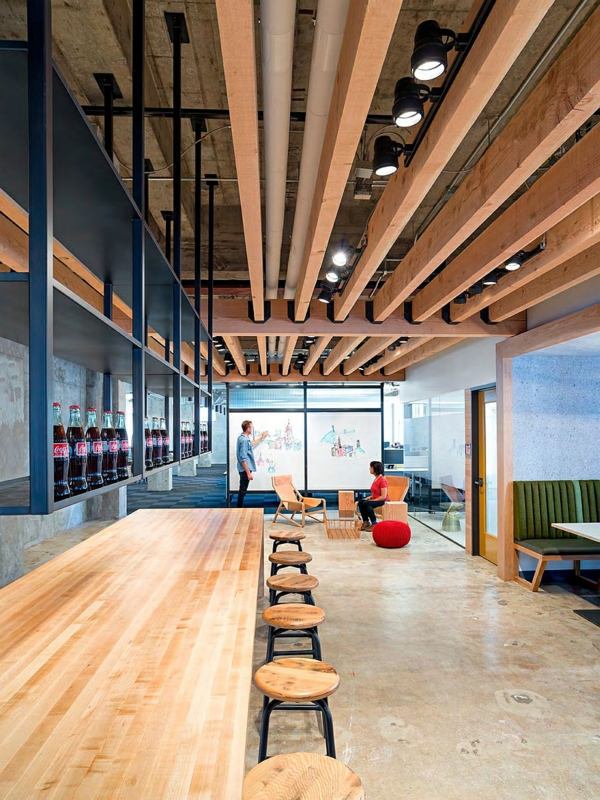 uber office design studio oa. decorative ceiling with wooden beams yelp staff accommodation in san francisco uber office design studio oa
